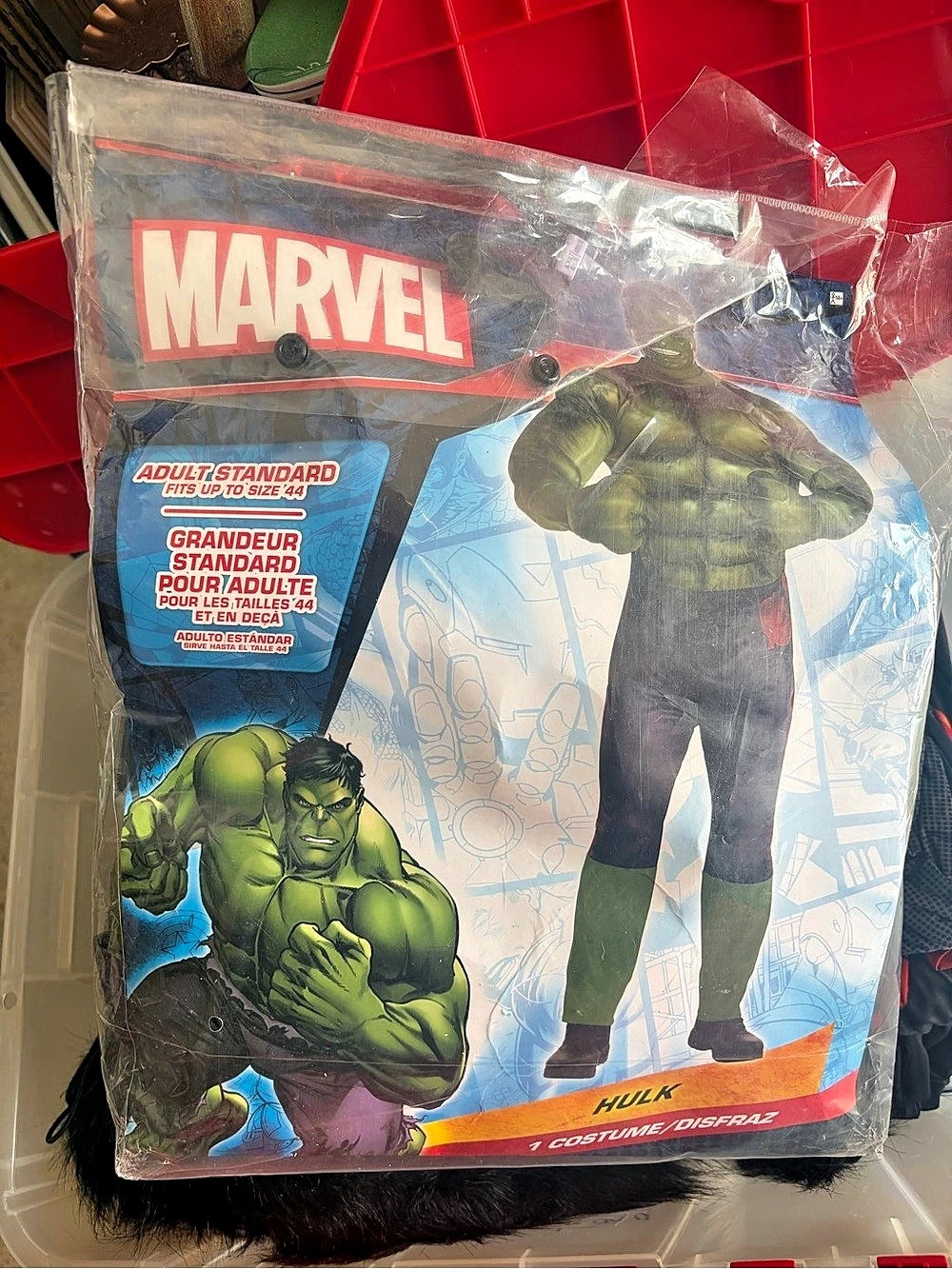 Marvel Hulk Costume in Green & Purple NWT